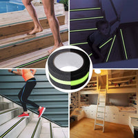 Anti Slip Tape with Glow in Dark Stripe for Stairs (5 MTR)